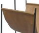Signature Design by Ashley® Faronworth Black/Brown Leather Magazine Rack-1