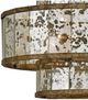 Currey & Company Fantine Pyrite Bronze Small Chandelier-1