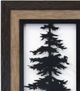 Stylecraft Cypress I Black/Brown/White Wall Art -2