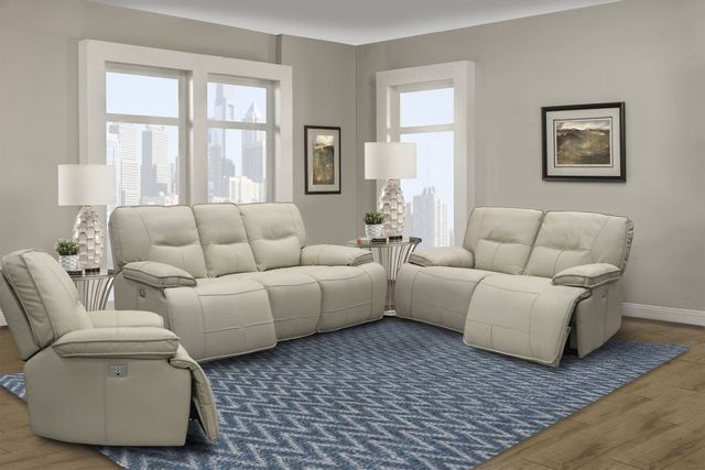 Parker House® Spartacus Oyster Power Reclining Sofa-2