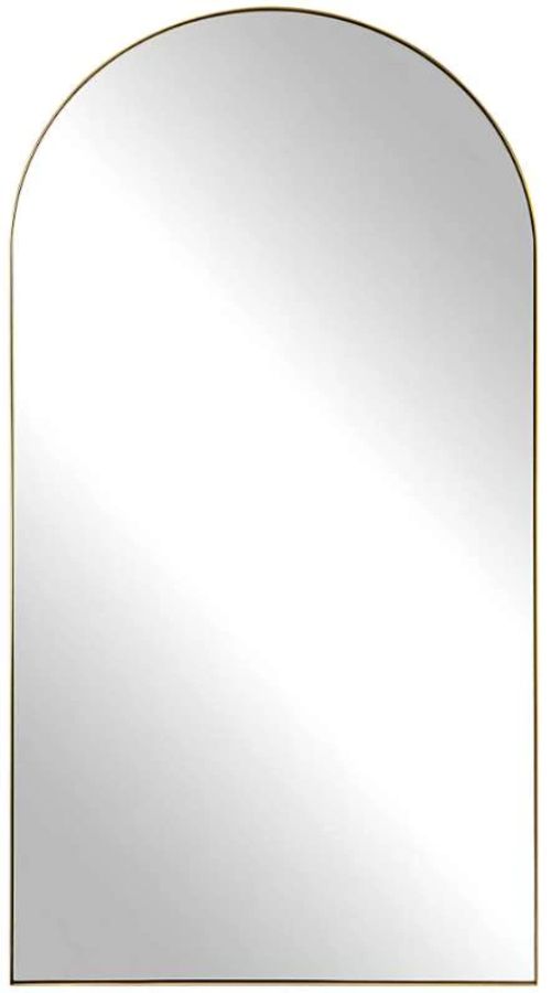 Uttermost® Crosley Antique Brass Arch Mirror-0