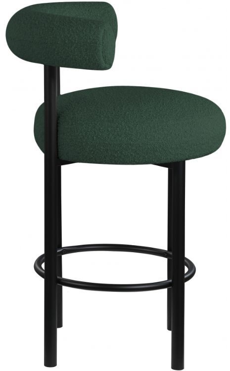 Meridian Furniture Bordeaux Green Bar Stool-4