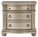 Homelegance® Cavalier Silver Nightstand-2