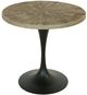 Furniture Classics Chips Brown Bistro Table with Black Base-0