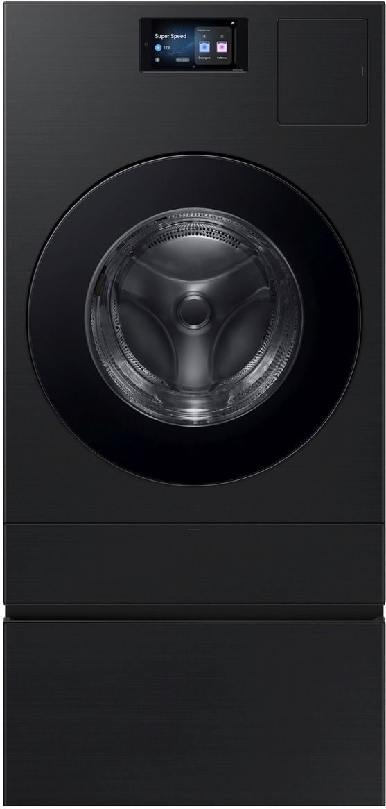 Samsung Bespoke AI Laundry Combo™ 27" W x 15" H Brushed Black Laundry Pedestal with Storage Drawer-3