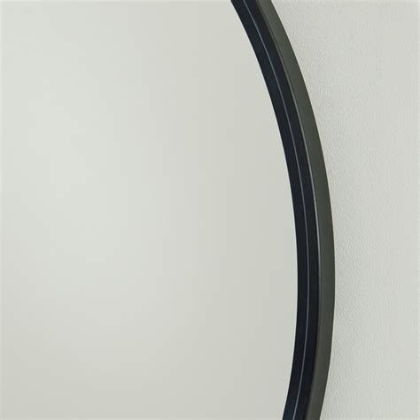 Signature Design by Ashley® Brocky Black Round Accent Mirror-2