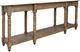 International Furniture Direct Tiffany Sepia Brown 17" Sofa Table-0