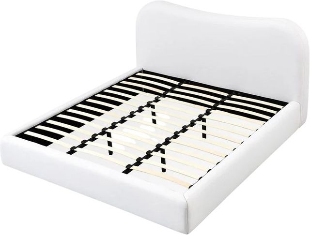 Modus Furniture Elena Vanilla Queen Upholstered Panel Bed-1