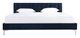 Mazin Furniture Melina Navy Blue King Upholstered Platform Bed-0