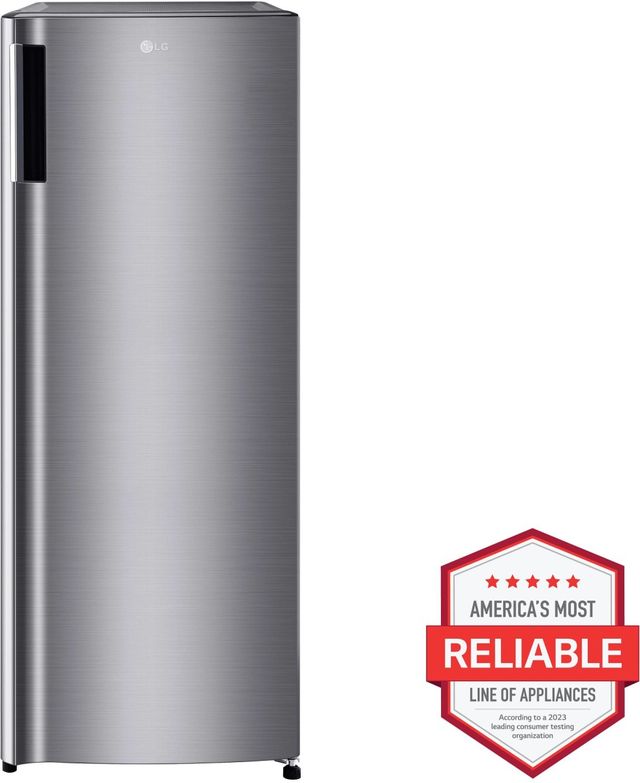 LG 21" 5.8 Cu. Ft. Platinum Silver Compact Refrigerator-1