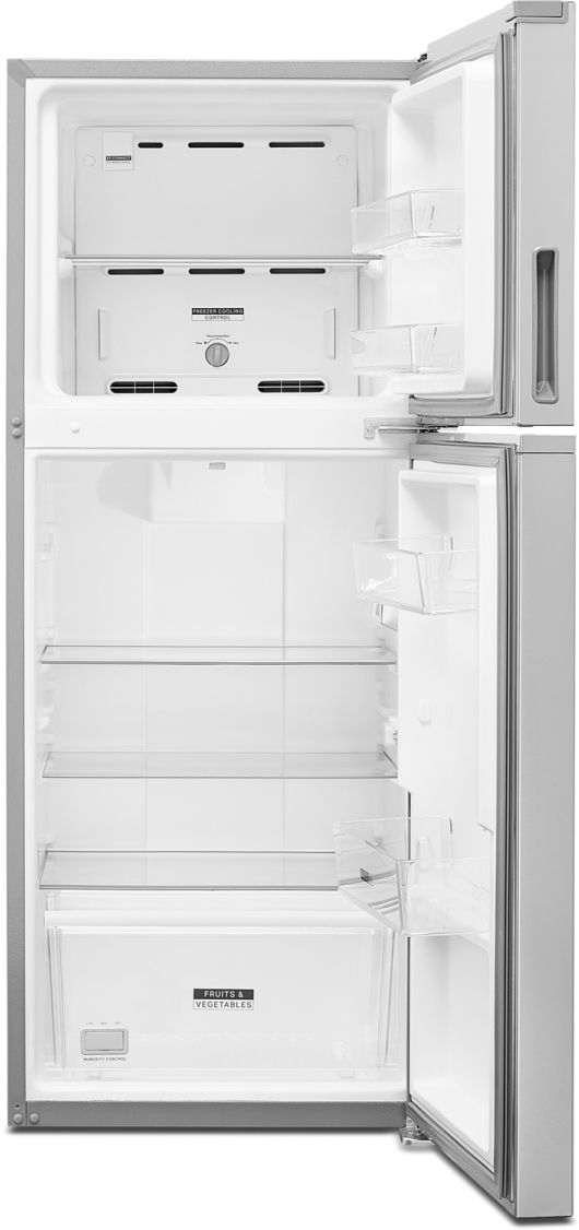 Whirlpool® 11.6 Cu. Ft. Fingerprint Resistant Stainless Steel Counter Depth Top Freezer Refrigerator-3