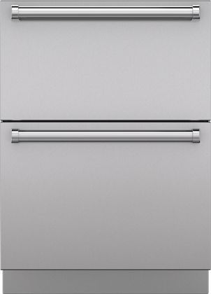 Sub-Zero® 24" Stainless Steel Drawer panels with Pro Handles-0