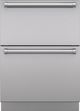 Sub-Zero® 24" Stainless Steel Drawer panels with Pro Handles-0