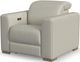 Flexsteel® Aurora Coconut Milk Power Recliner with Power Headrest-2