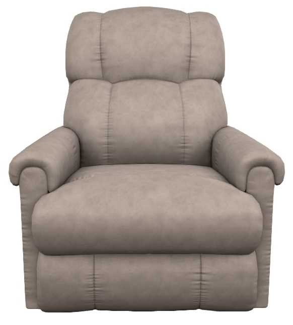 La-Z-Boy® Pinnacle Stone Leather Power Rocking Recliner with