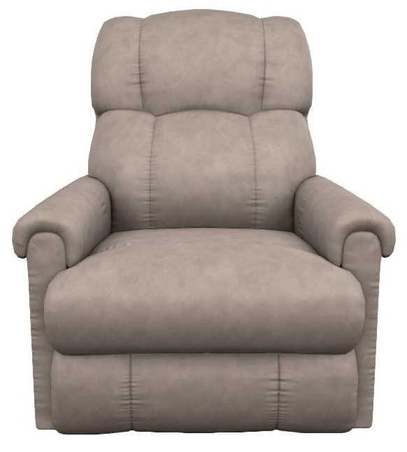 La-Z-Boy® Pinnacle Stone Leather Power Rocking Recliner with Headrest and Lumbar-1