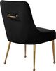 Meridian Furniture Owen Black Velvet Dining Chair-2