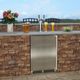 Marvel 5.7 Cu. Ft..Ft. Stainless Steel Outdoor Kegerator-1