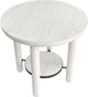 Magnussen Home® Sunset Cove Moonlight Pearl Round End Table-2