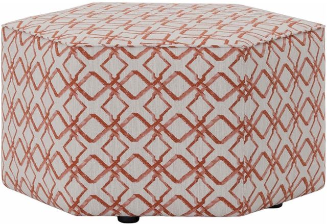 Palliser® Furniture Customizable Mingle Hexagon Medium Ottoman-0