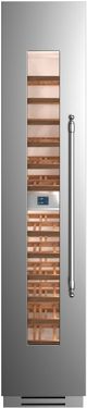 Bertazzoni Professional Series 18" Stainless Steel Built-In Wine Cooler-2