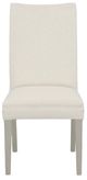 Fairfield® Customizable Entree Dining Concave Tall Back Dining Side Chair with Sheer Dove Legs-2