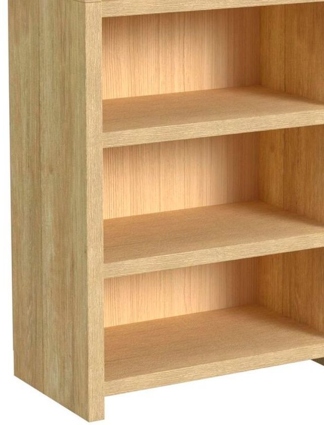 Elements International Ridgemont Natural Open Bookcase-2