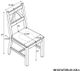 Linon Titian Dark Tobacco Side Chair -2