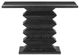 Currey & Company Saranya Cerused Black 48" Console Table-0