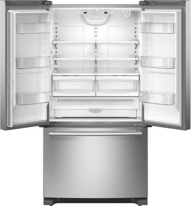 Maytag® 36" 25.0 Cu. Ft. Fingerprint Resistant Stainless Steel French Door Refrigerator-1