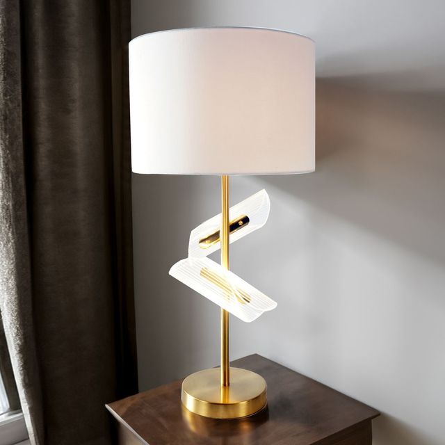 Crown Mark Gold Table Lamp-1