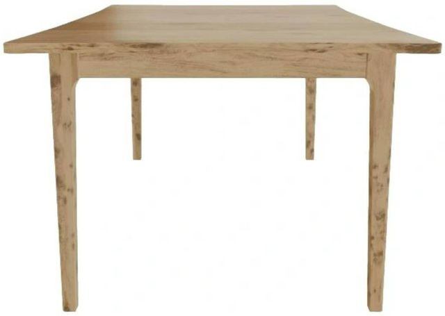Mavin Customizable 42" x 48" Concave Extendable Dining Table with 18" Leaf-2
