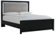 Signature Design by Ashley® Maeling Black Queen Upholstered Panel Bed-0
