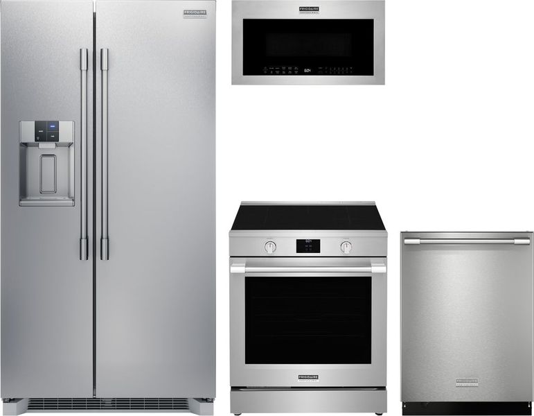 Frigidaire Professional® 4 Piece Stainless Steel Kitchen Package ...