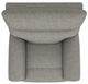La-Z-Boy® Trouper Charcoal Manual Rocking Recliner-4