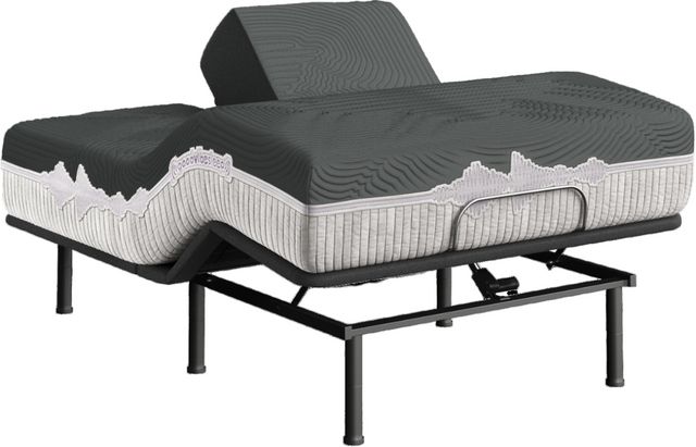 Legends Home Good Vibe Sleep Soothe 13" Hybrid Medium Tight Top Split Head Queen Mattress in a Box-2