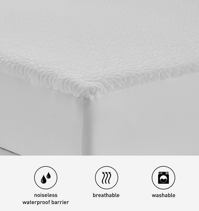 BEDGEAR® Dri-Tec® Moisture Wicking Twin Mattress Protector-3