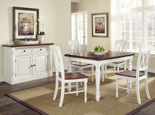 homestyles® Monarch 5-Piece Off-White Dining Set-2