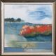 StyleCraft Tuscan View Blue/Green/Light Blue/Nickel/Red Wall Art-0