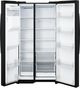GE® 36" 23.6 Cu. Ft. Black Counter Depth Side-By-Side Refrigerator with Extra Tall Dispenser and In-Door Icemaker-1