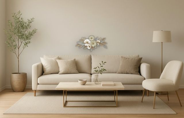 Classy Living Floral Art Wall Decor-1