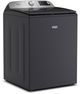Maytag® Midnight Steel Top Load Washer & Electric Dryer Laundry Pair-4
