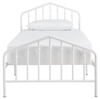 Signature Design by Ashley® Trentlore White Twin Metal Bed-1