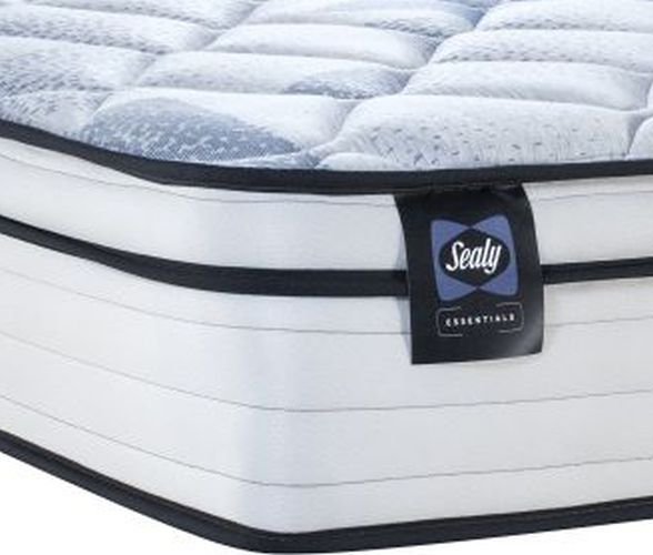 Sealy® Essentials Eli 10.5" Foam Medium Euro Top King Mattress-1