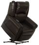 Catnapper® Cosset Espresso Power Lift Assist Lay-Flat Recliner with Power Adjustable Headrest, Heat, and Massage-5