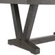 Elements International Everdeen 6-Piece Gray/White Dining Set-5