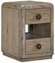 Bernards Pagosa Beige Chairside Table-0
