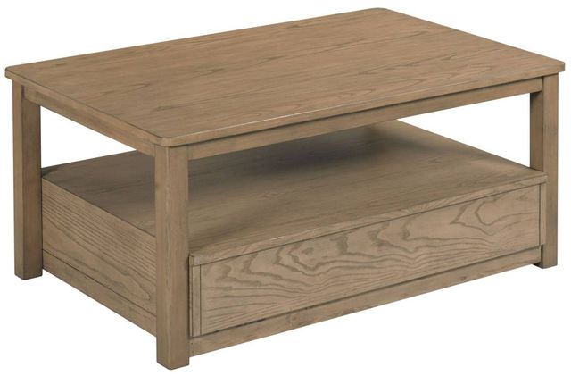 Creek Side Customs Costa Way Taupe Rectangular Cocktail Table-1