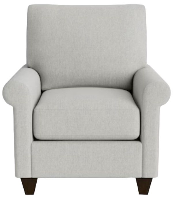 Bassett® Furniture Customizable Benchmade Premier Roll Arm Accent Chair-1