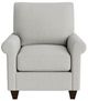 Bassett® Furniture Customizable Benchmade Premier Roll Arm Accent Chair-1